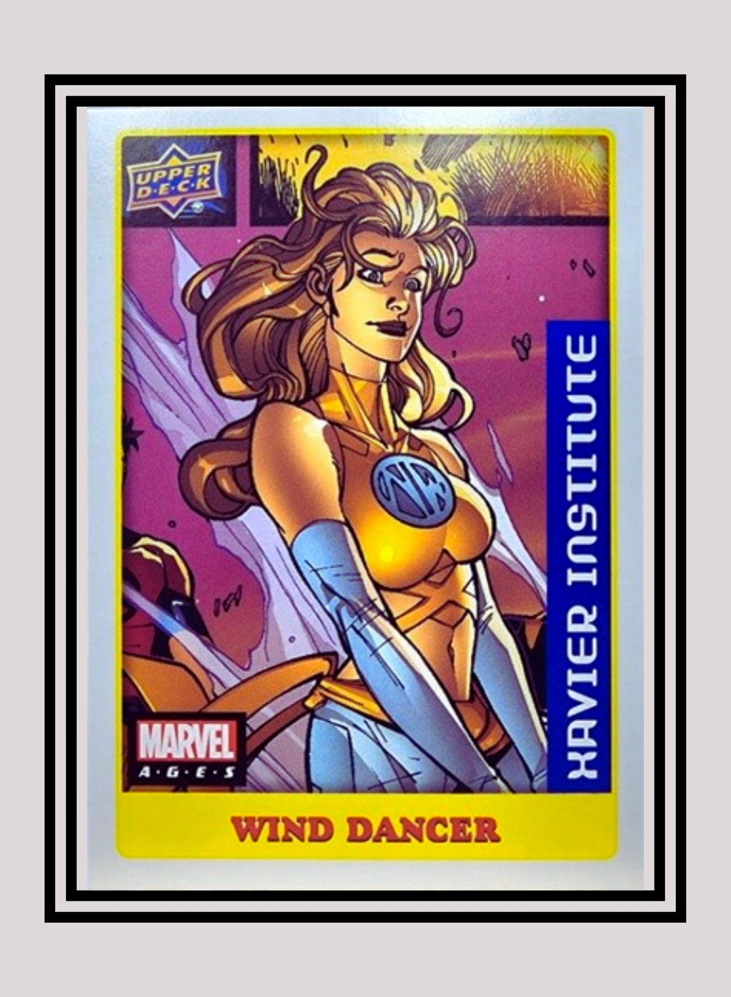 Marvel! 1x Wind Dancer - Sticker (#051 - 2020 Upper Deck Marvel Ages)