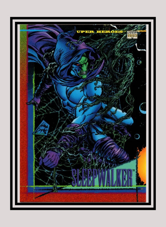 Marvel! 1x Sleepwalker - Base (#052 - 1993 Skybox Marvel Universe Series 4)