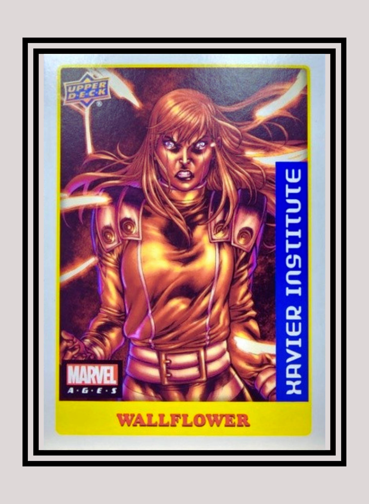 Marvel! 1x Wallflower - Sticker (#052 - 2020 Upper Deck Marvel Ages)
