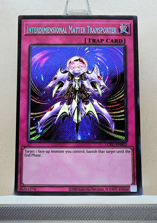 Yugioh! 1x Interdimensional Matter Transporter (LCKC - Secret Rare) Unli Edition
