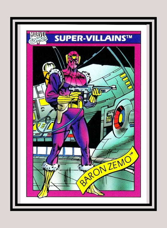 Marvel! 1x Baron Zemo - Base (#053 - 1990 Impel Marvel Universe Series I)