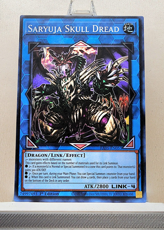 Yugioh! 1x Saryuja Skull Dread (RA05 - Super Rare) 1st Edition