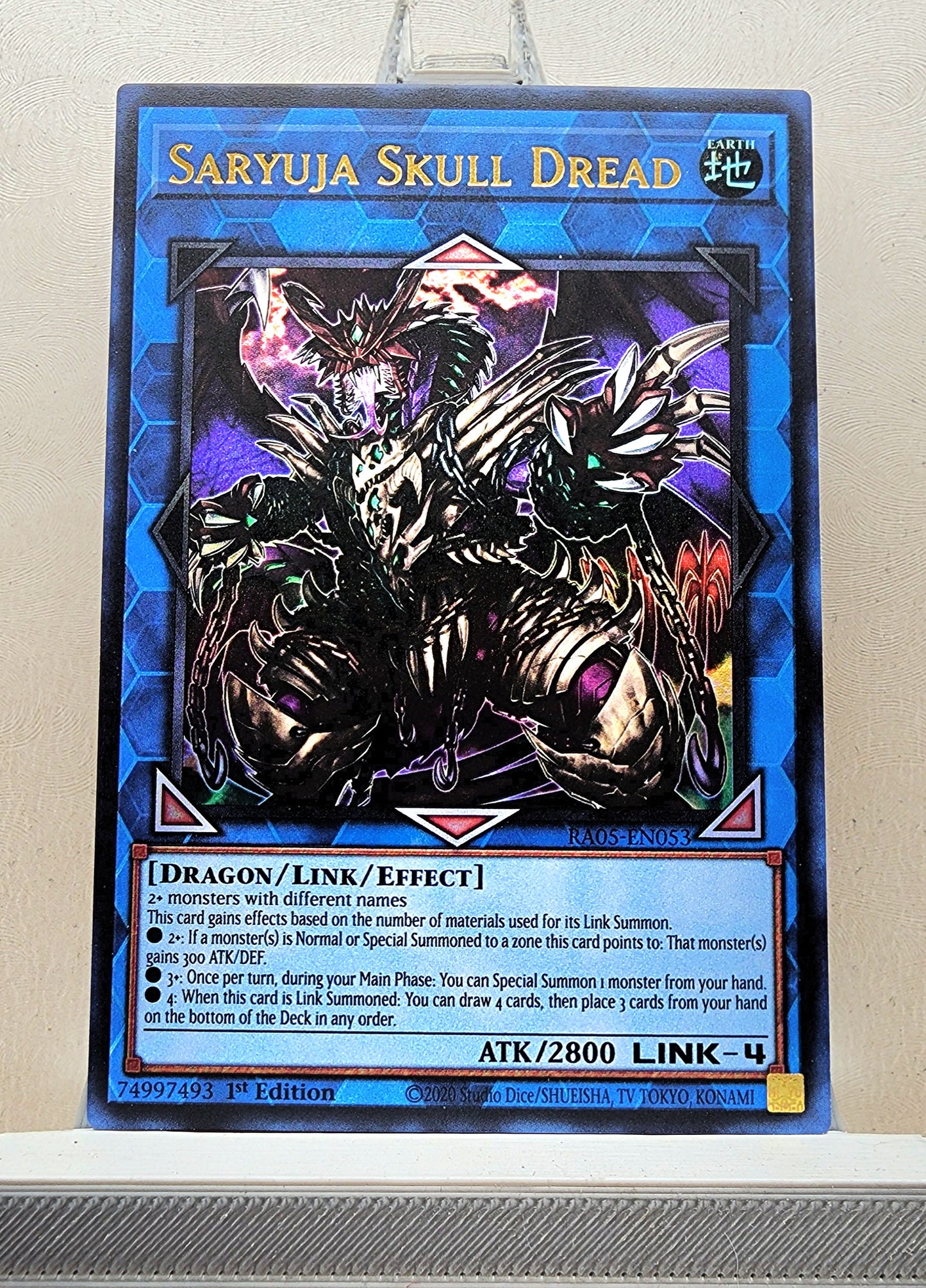 Yugioh! 1x Saryuja Skull Dread (RA05 - Ultra Rare) 1st Edition