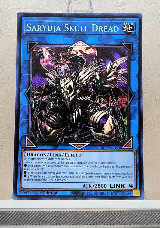 Yugioh! 1x Saryuja Skull Dread (RA05 - Secret Rare) 1st Edition