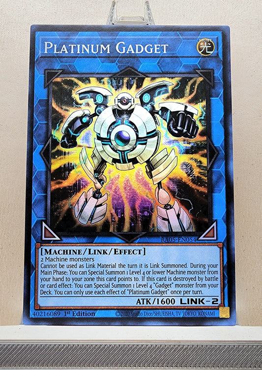Yugioh! 1x Platinum Gadget (RA05 - Super Rare) 1st Edition