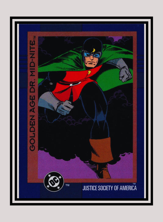 DC! 1x Golden Age Dr. Mid-Nite - Base (#054 - 1993 Skybox DC Cosmic Teams)