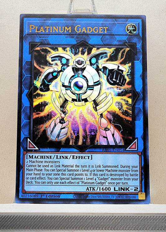 Yugioh! 1x Platinum Gadget (RA05 - Ultra Rare) 1st Edition