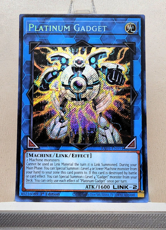 Yugioh! 1x Platinum Gadget (RA05 - Secret Rare) 1st Edition