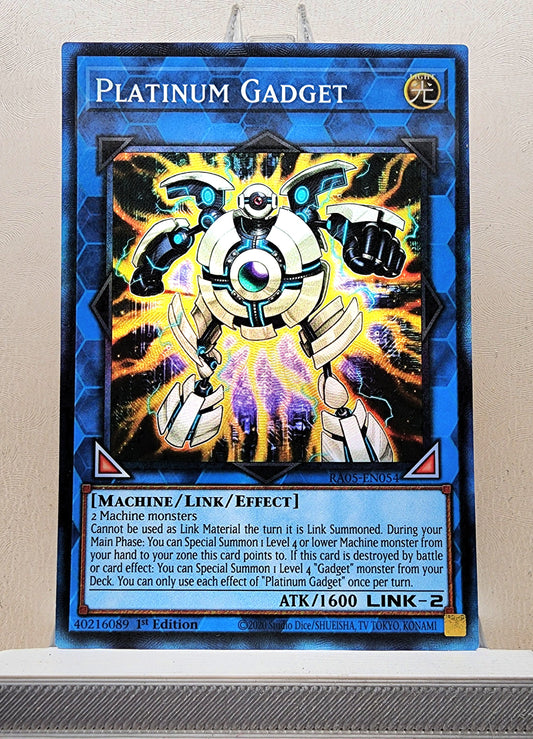 Yugioh! 1x Platinum Gadget (RA05 - Prismatic Collectors Rare) 1st Edition