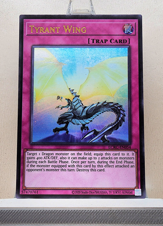 Yugioh! 1x Tyrant Wing (LCKC - Ultra Rare) Unli Edition