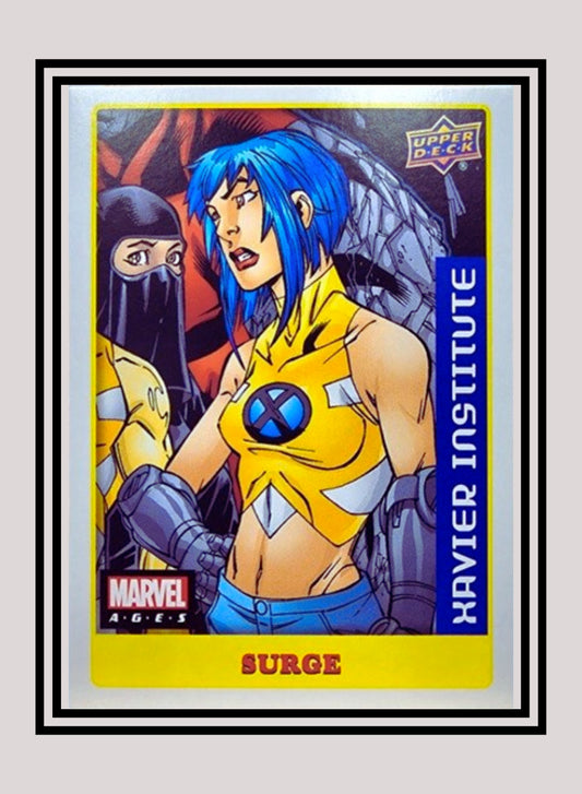 Marvel! 1x Surge - Sticker (#054 - 2020 Upper Deck Marvel Ages)