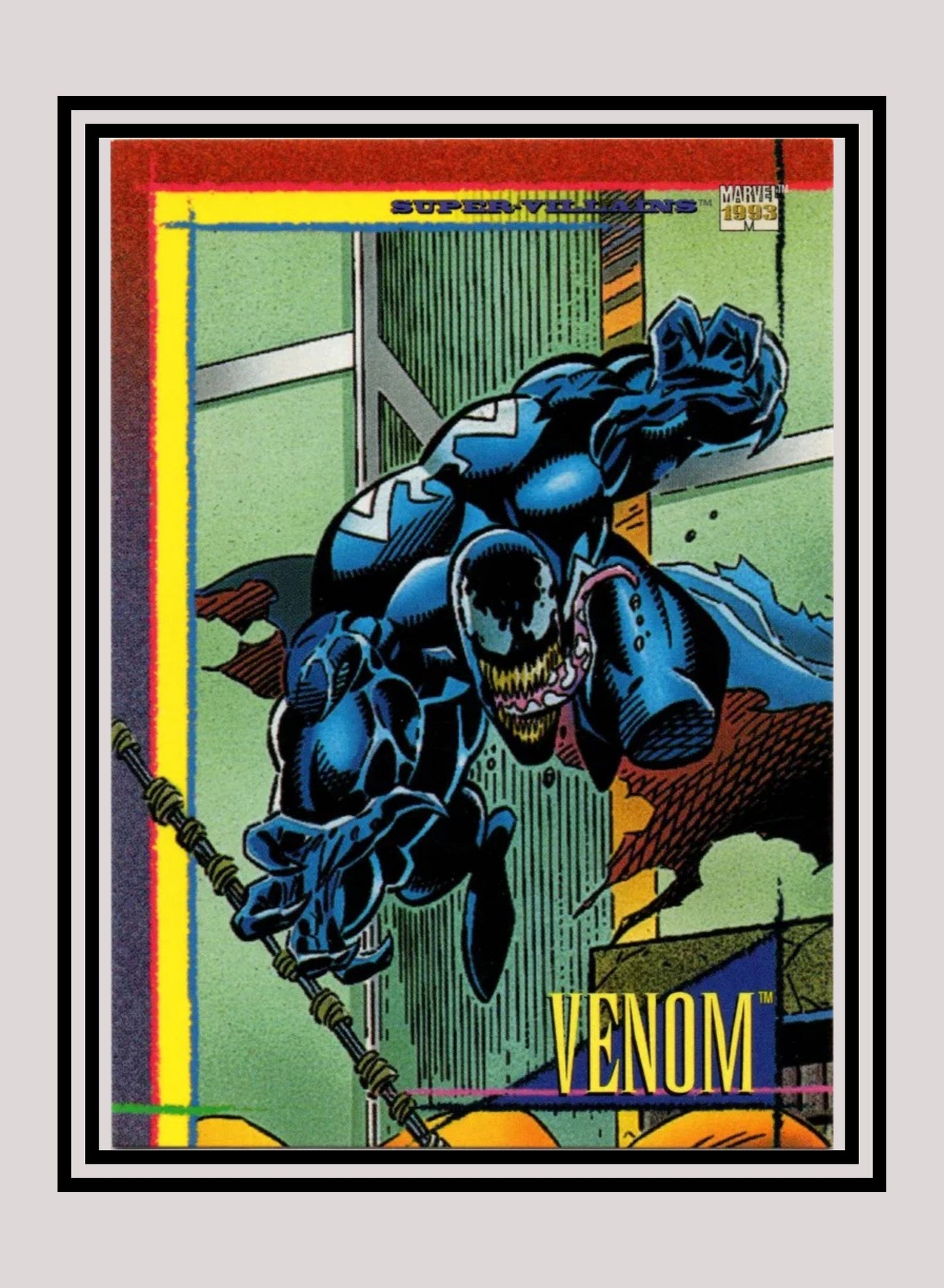 Marvel! 1x Venom - Base (#055 - 1993 Skybox Marvel Universe Series 4)