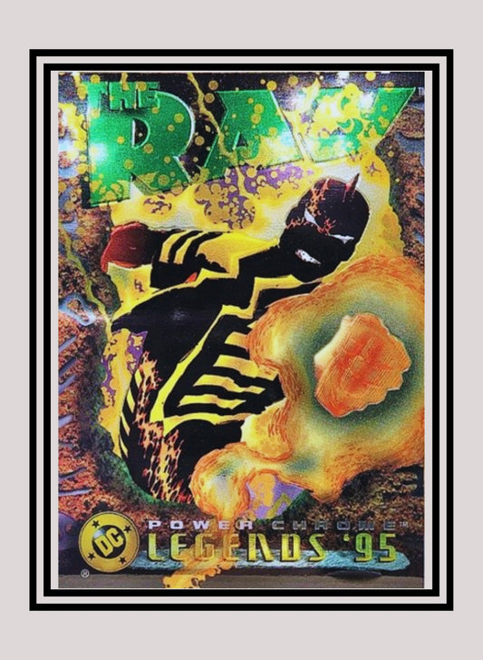 DC! 1x The Ray - Power Chrome (#055 - 1995 SkyBox DC Power Chrome Legends)