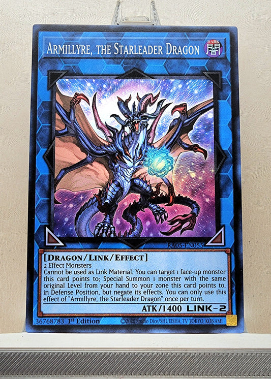 Yugioh! 1x Armillyre, the Starleader Dragon (RA05 - Super Rare) 1st Edition