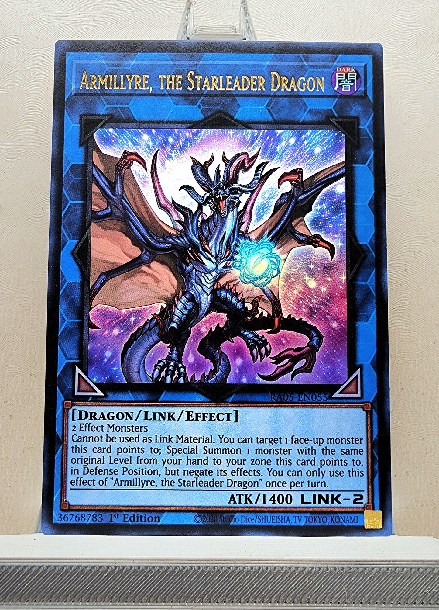 Yugioh! 1x Armillyre, the Starleader Dragon (RA05 - Ultra Rare) 1st Edition