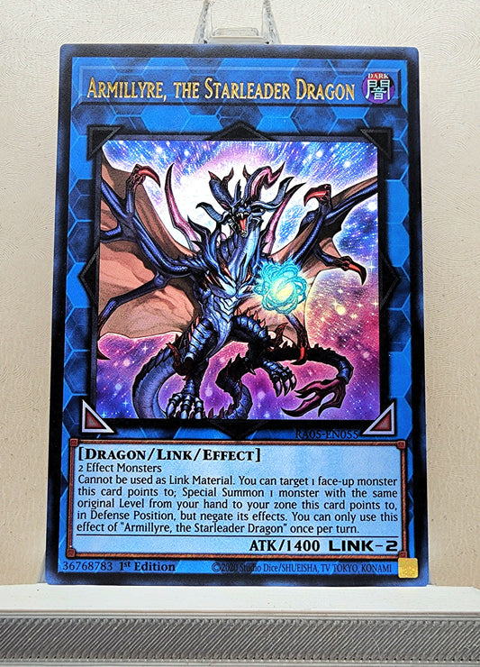 Yugioh! 1x Armillyre, the Starleader Dragon (RA05 - Ultra Rare) 1st Edition