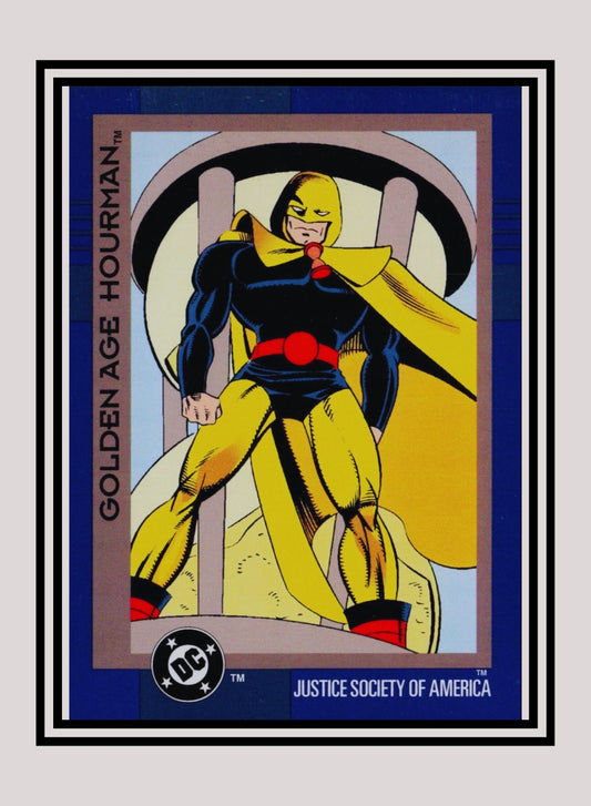 DC! 1x Golden Age Hourman - Base (#056 - 1993 Skybox DC Cosmic Teams)