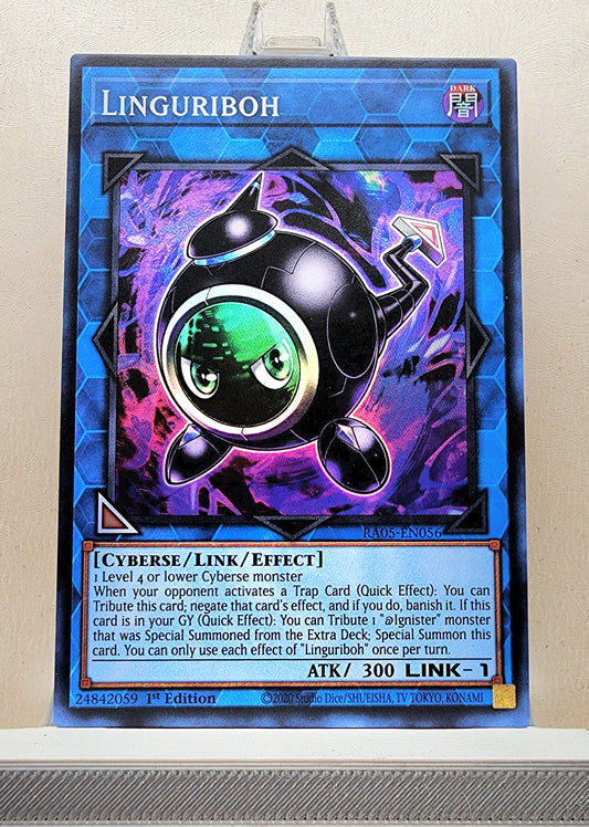 Yugioh! 1x Linguriboh (RA05 - Super Rare) 1st Edition