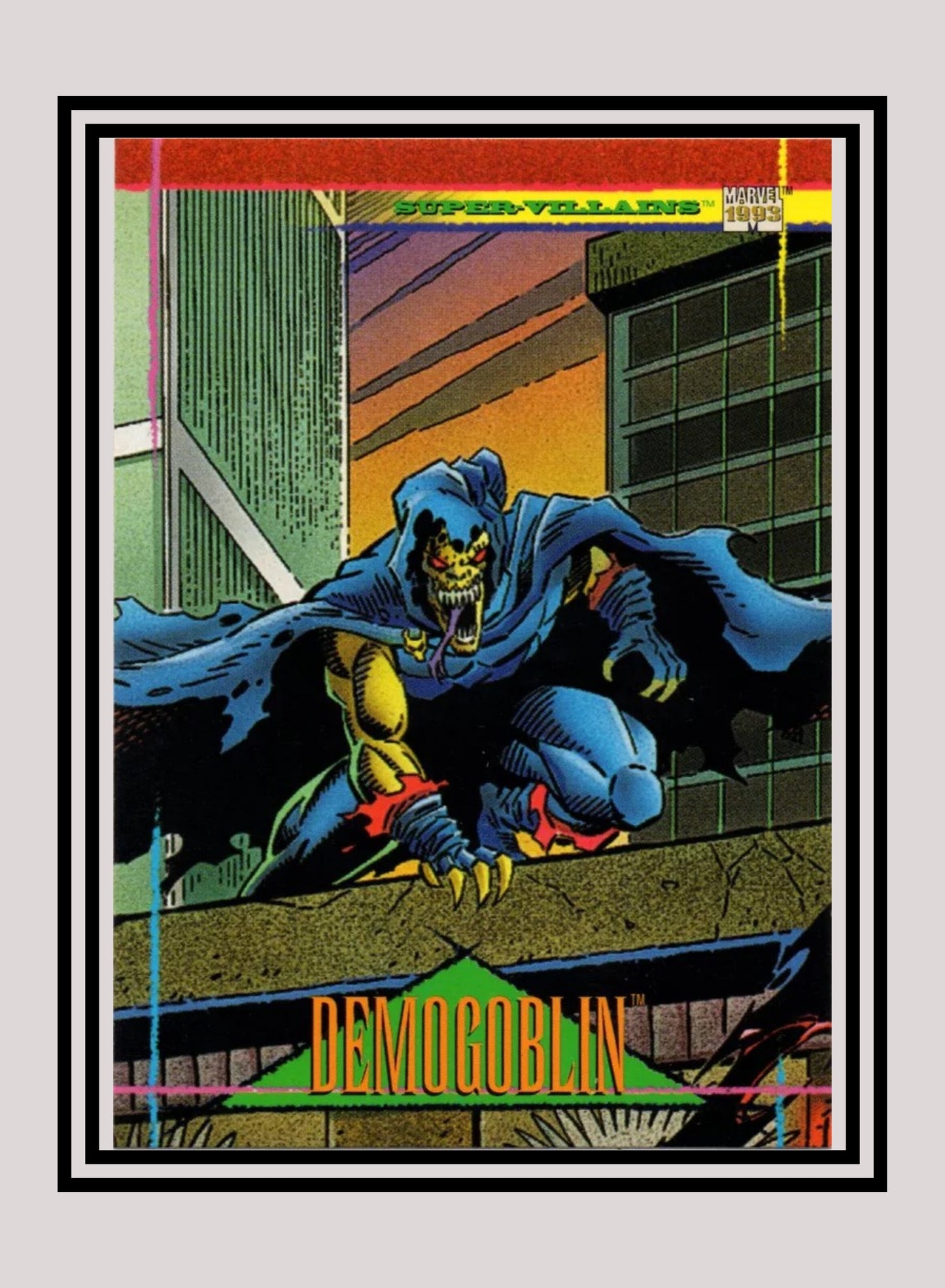 Marvel! 1x Demogoblin - Base (#056 - 1993 Skybox Marvel Universe Series 4)