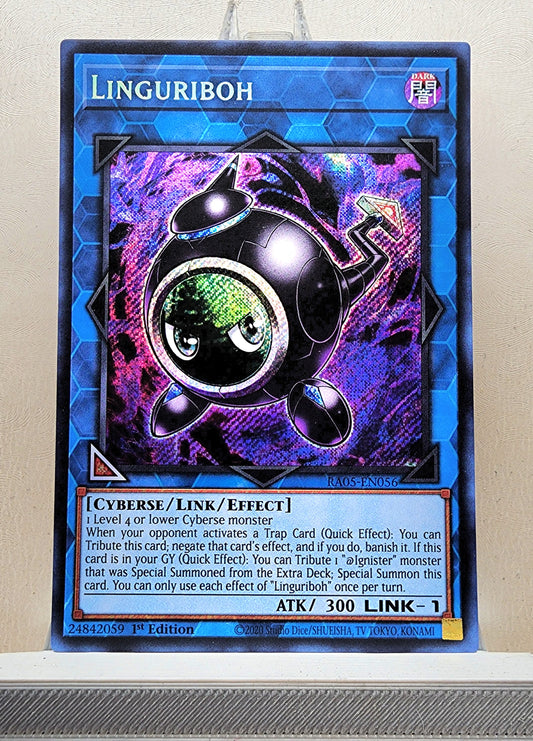 Yugioh! 1x Linguriboh (RA05 - Secret Rare) 1st Edition