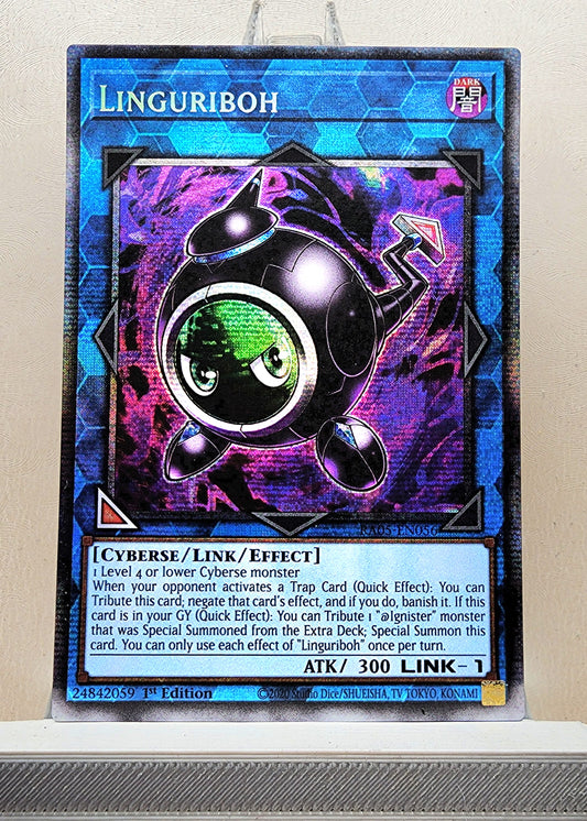 Yugioh! 1x Linguriboh (RA05 - Starlight Rare) 1st Edition