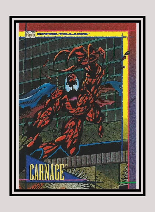 Marvel! 1x Carnage - Base (#057 - 1993 Skybox Marvel Universe Series 4)