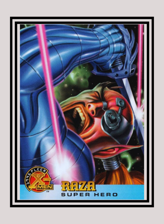 Marvel! 1x Raza - Base (#057 - 1996 Fleer X Men)