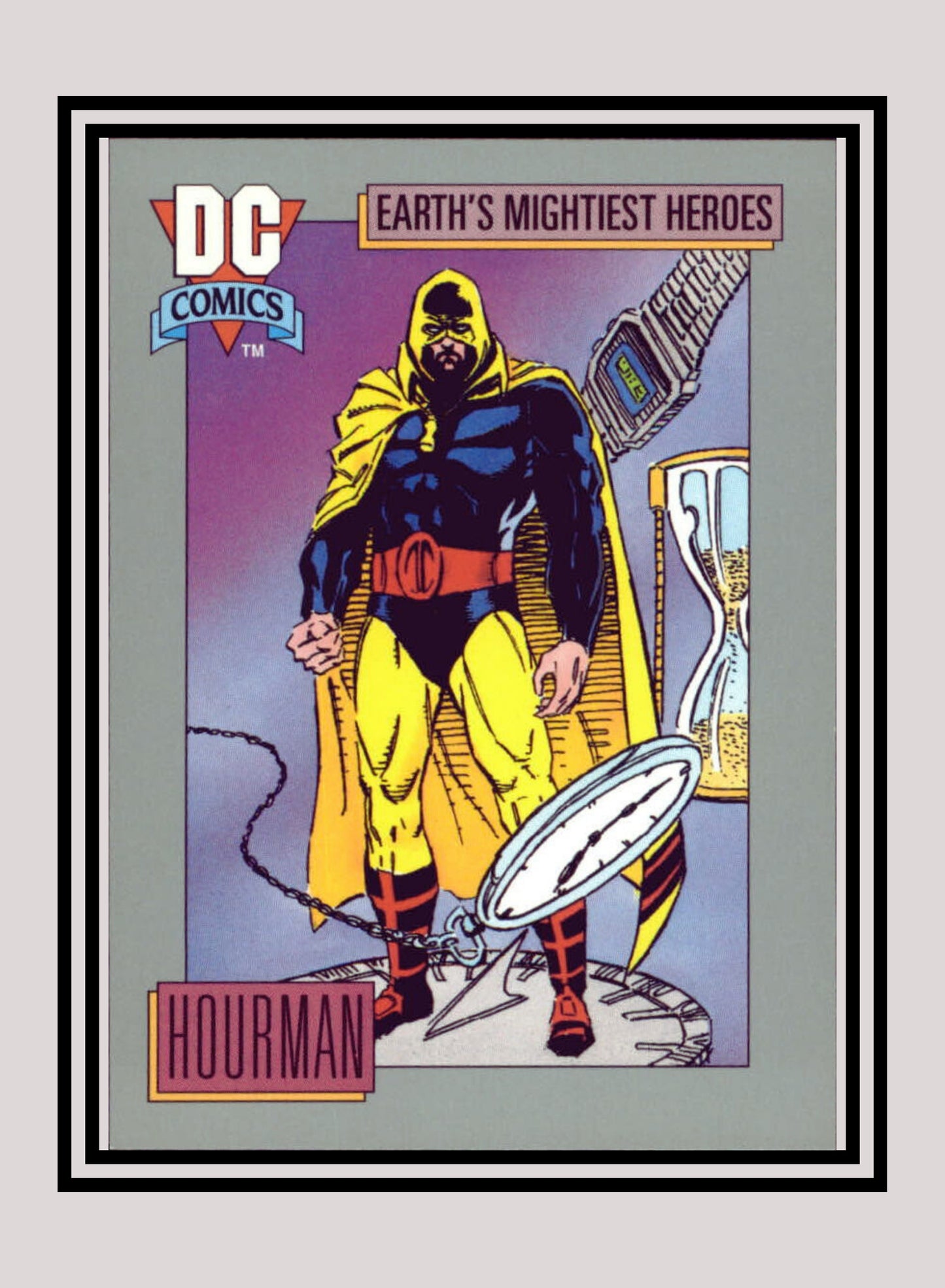DC! 1x Hourman - Base (#057 - 1991 Impel DC Cosmic Cards)