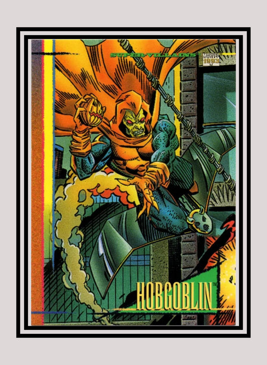 Marvel! 1x Hobgoblin - Base (#058 - 1993 Skybox Marvel Universe Series 4)