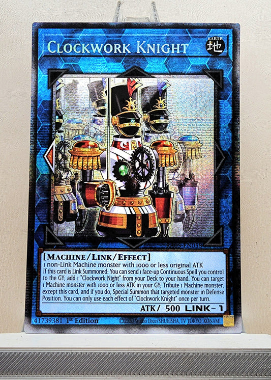 Yugioh! 1x Clockwork Knight (RA05 - Starlight Rare) 1st Edition