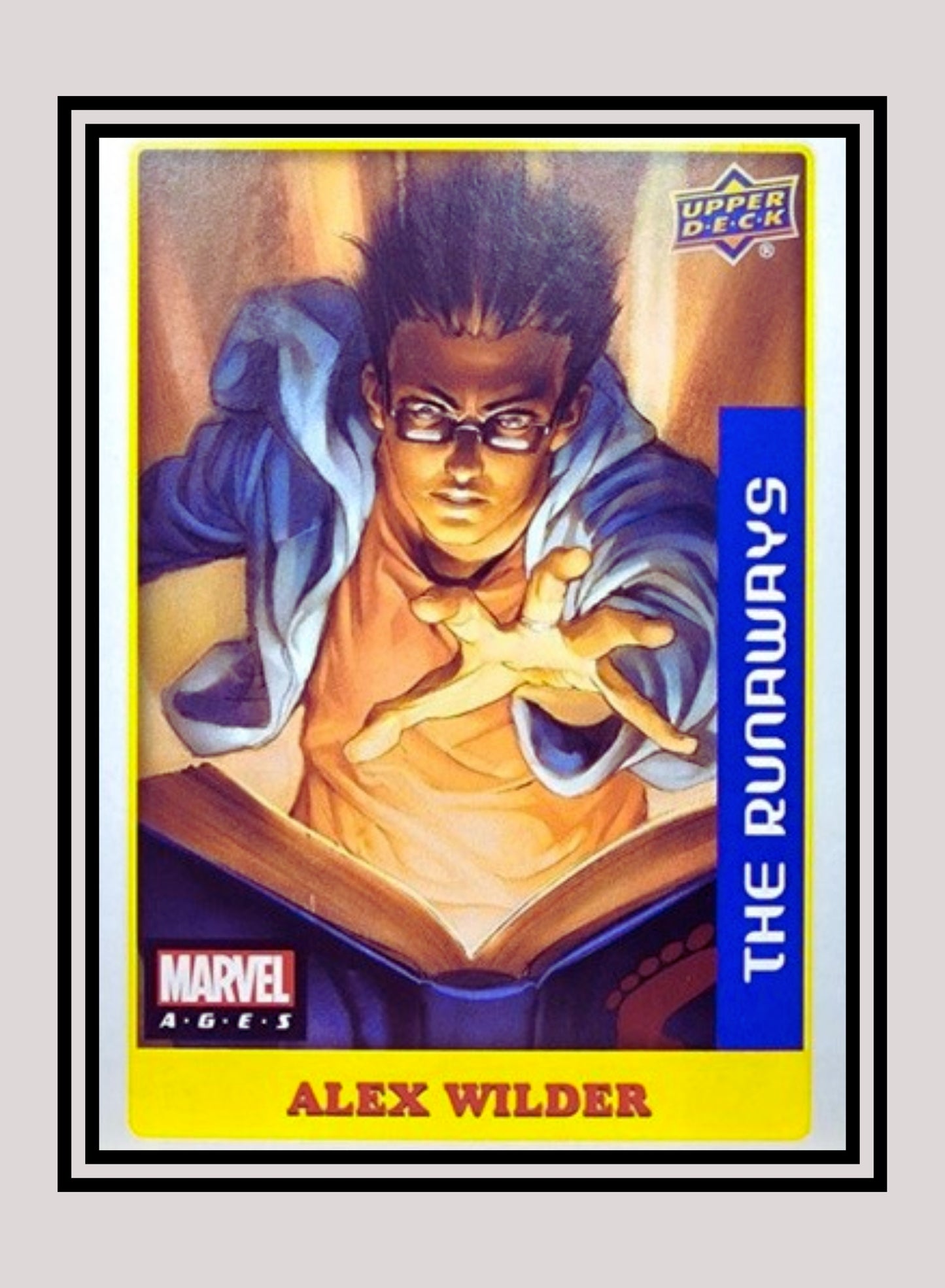 Marvel! 1x Alex Wilder - Sticker (#058 - 2020 Upper Deck Marvel Ages)