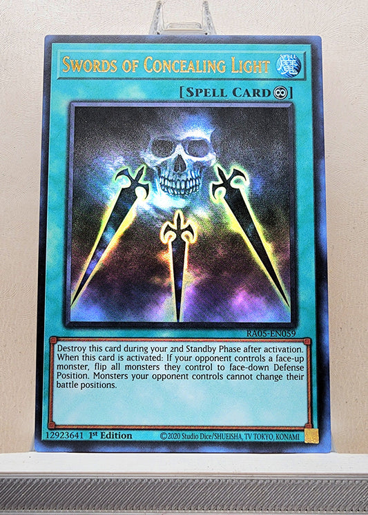 Yugioh! 1x Swords of Concealing Light (RA05 - Ultra Rare) 1st Edition