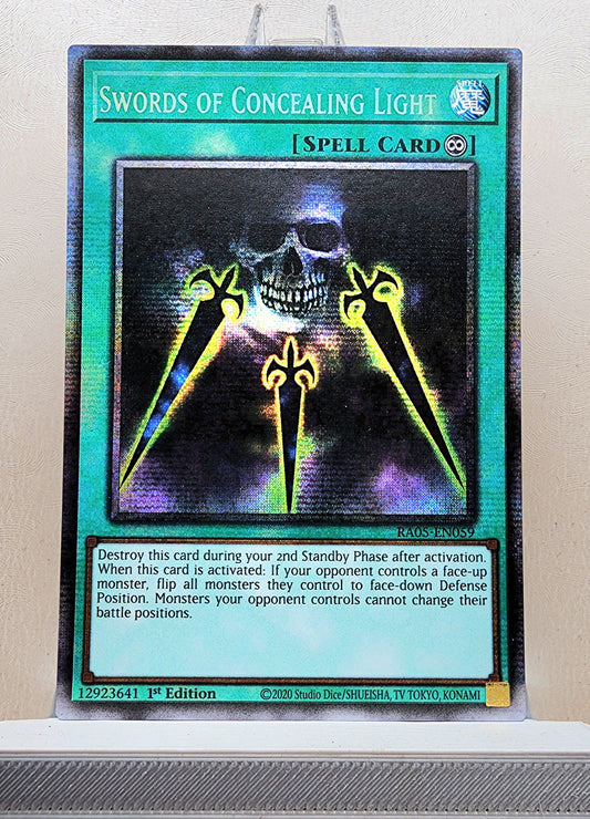 Yugioh! 1x Swords of Concealing Light (RA05 - Starlight Rare) 1st Edition