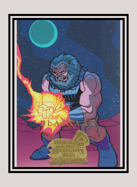Marvel! 1x Blastaar - Base (#05 - 2008 Upper Deck Marvel Masterpieces Series 3)