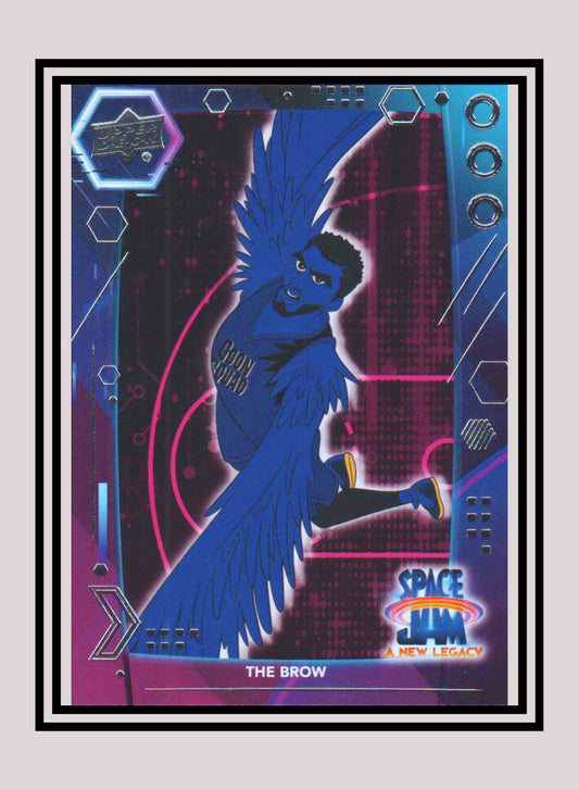 1x The Brow - Base/Blue Parallel (#05 - 2021 Upper Deck Space Jam: A New Legacy)