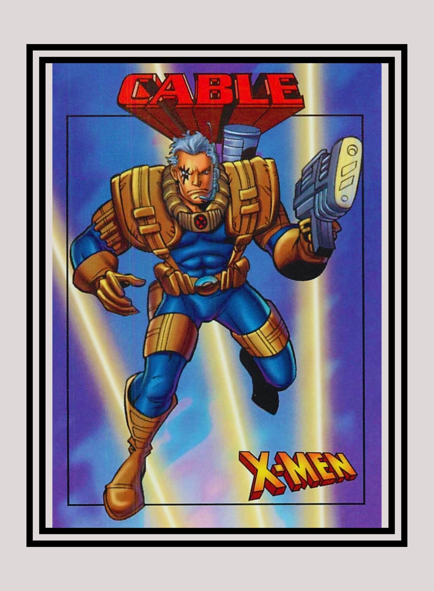 Marvel! 1x Cable - Base (#05 - 1997 Fleer X-Men International)
