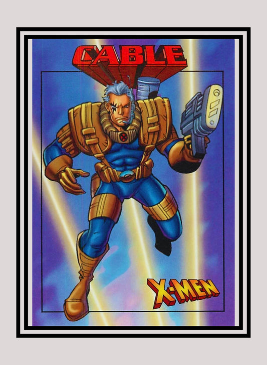Marvel! 1x Cable - Base (#05 - 1997 Fleer X-Men International)