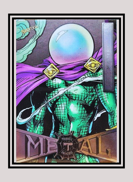 Marvel! 1x Mysterio - Base Low Series (#060 - 2021 Upper Deck Spiderman Metal Universe)