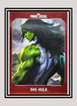 Marvel! 1x She-Hulk - Base (#060 - 2022 Panini Marvel Versus)