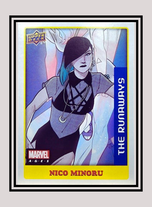 Marvel! 1x Nico Minoru - Sticker (#060 - 2020 Upper Deck Marvel Ages)
