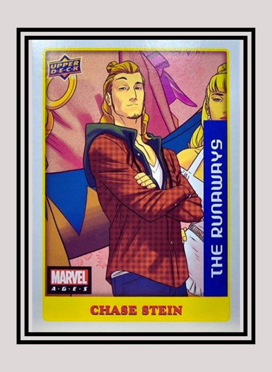 Marvel! 1x Chase Stein - Sticker (#061 - 2020 Upper Deck Marvel Ages)