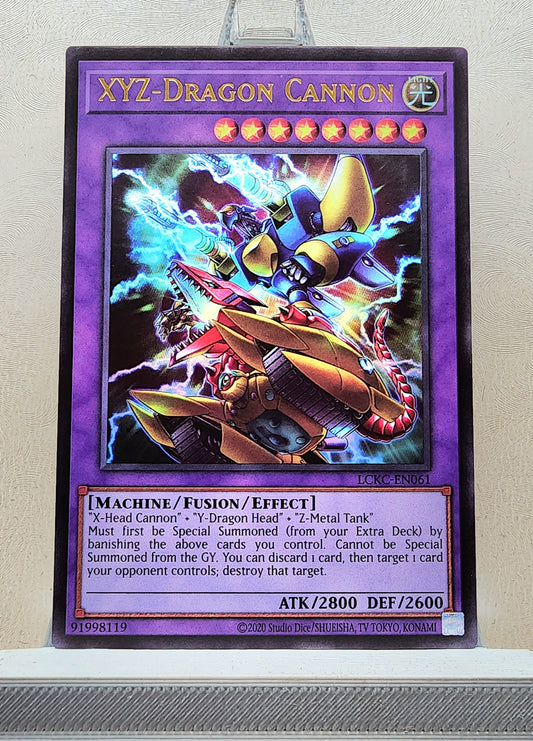 Yugioh! 1x XYZ-Dragon Cannon (LCKC - Ultra Rare) Unli Edition