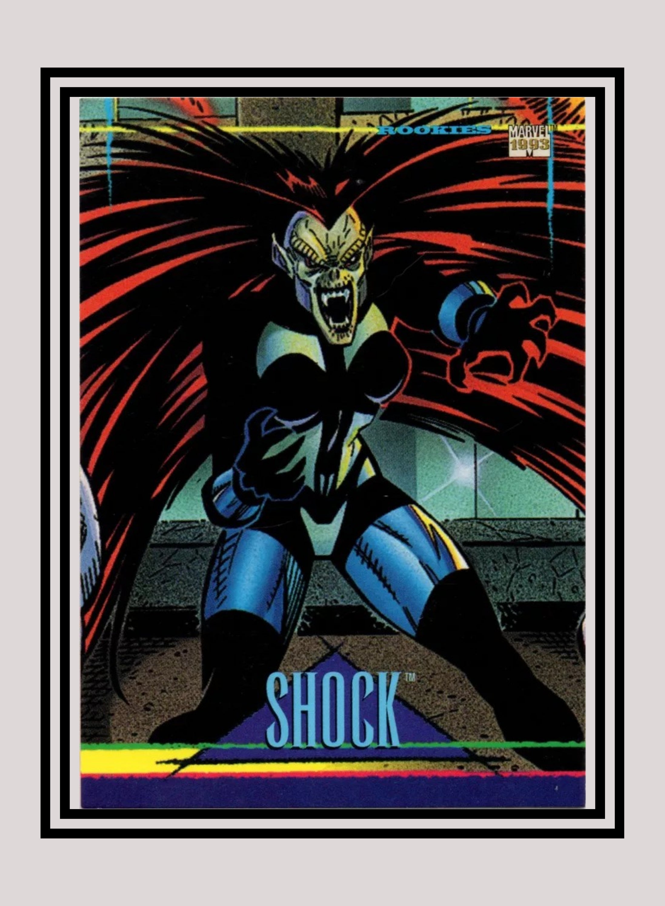 Marvel! 1x Shock - Base (#062 - 1993 Skybox Marvel Universe Series 4 ...