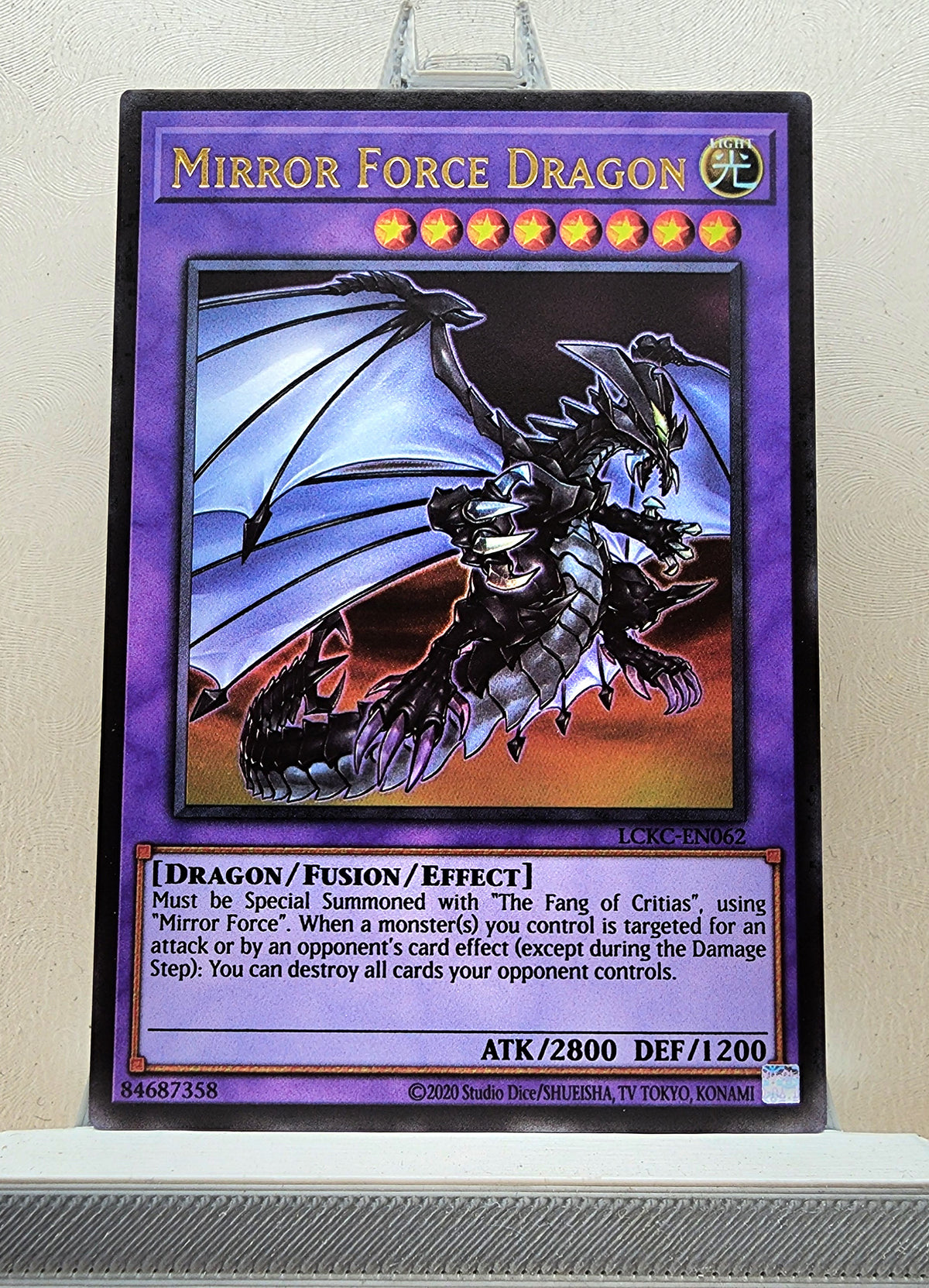 Yugioh! 1x Mirror Force Dragon (LCKC - Ultra Rare) Unli Edition