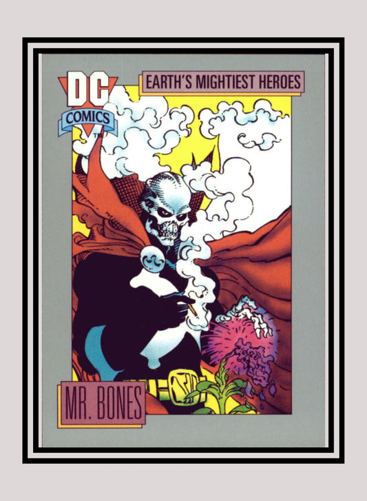 DC! 1x Mr. Bones - Base (#063 - 1991 Impel DC Cosmic Cards)