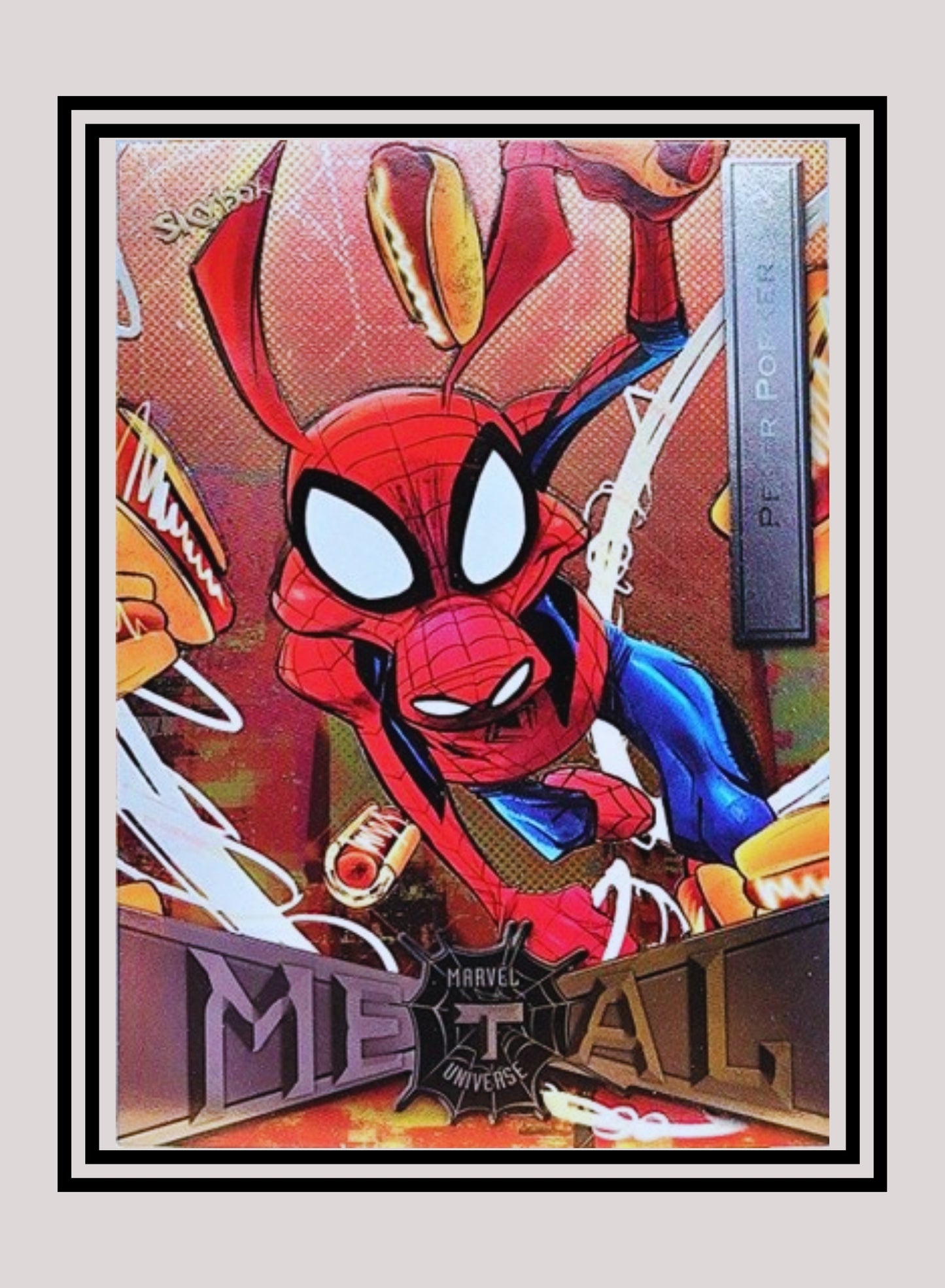 Marvel! 1x Peter Porker - Base Low Series (#065 - 2021 Upper Deck Spiderman Metal Universe)