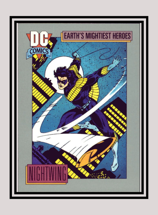 DC! 1x Nightwing - Base (#065 - 1991 Impel DC Cosmic Cards)