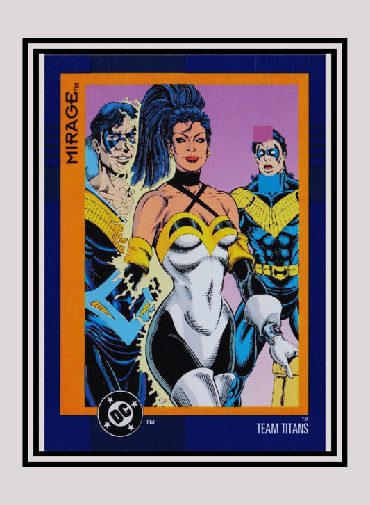 DC! 1x Mirage - Base (#065 - 1993 Skybox DC Cosmic Teams)