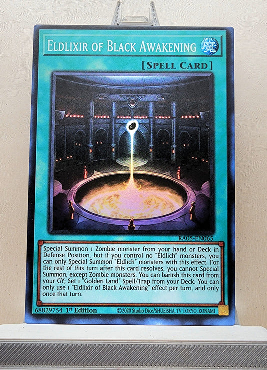 Yugioh! 1x Eldlixir of Black Awakening (RA05 - Super Rare) 1st Edition