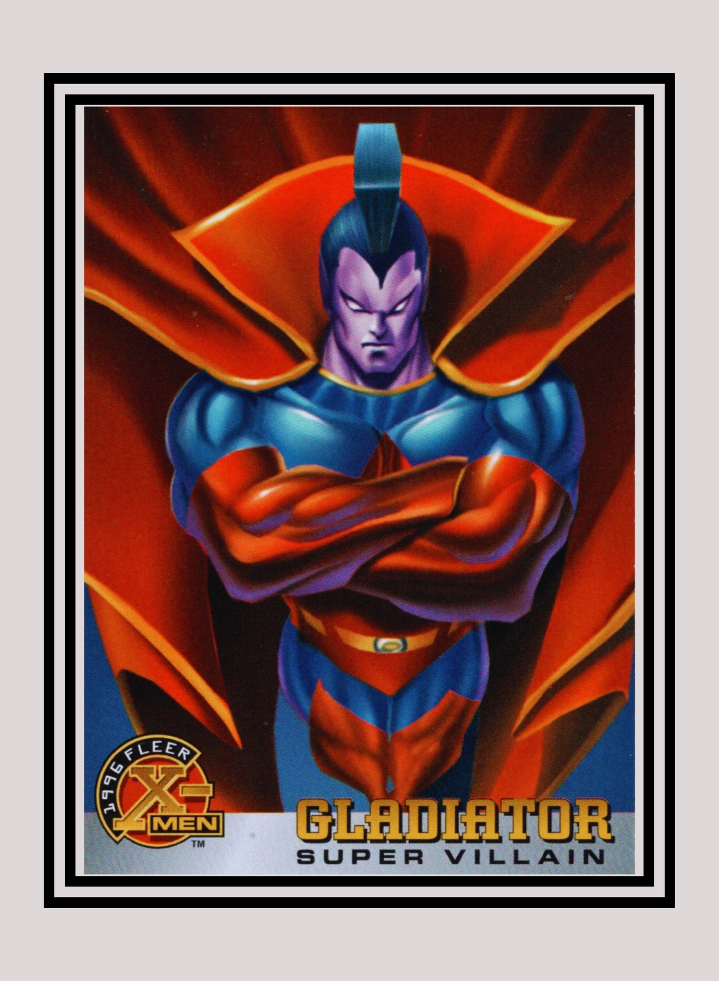 Marvel! 1x Gladiator - Base (#065 - 1996 Fleer X Men)